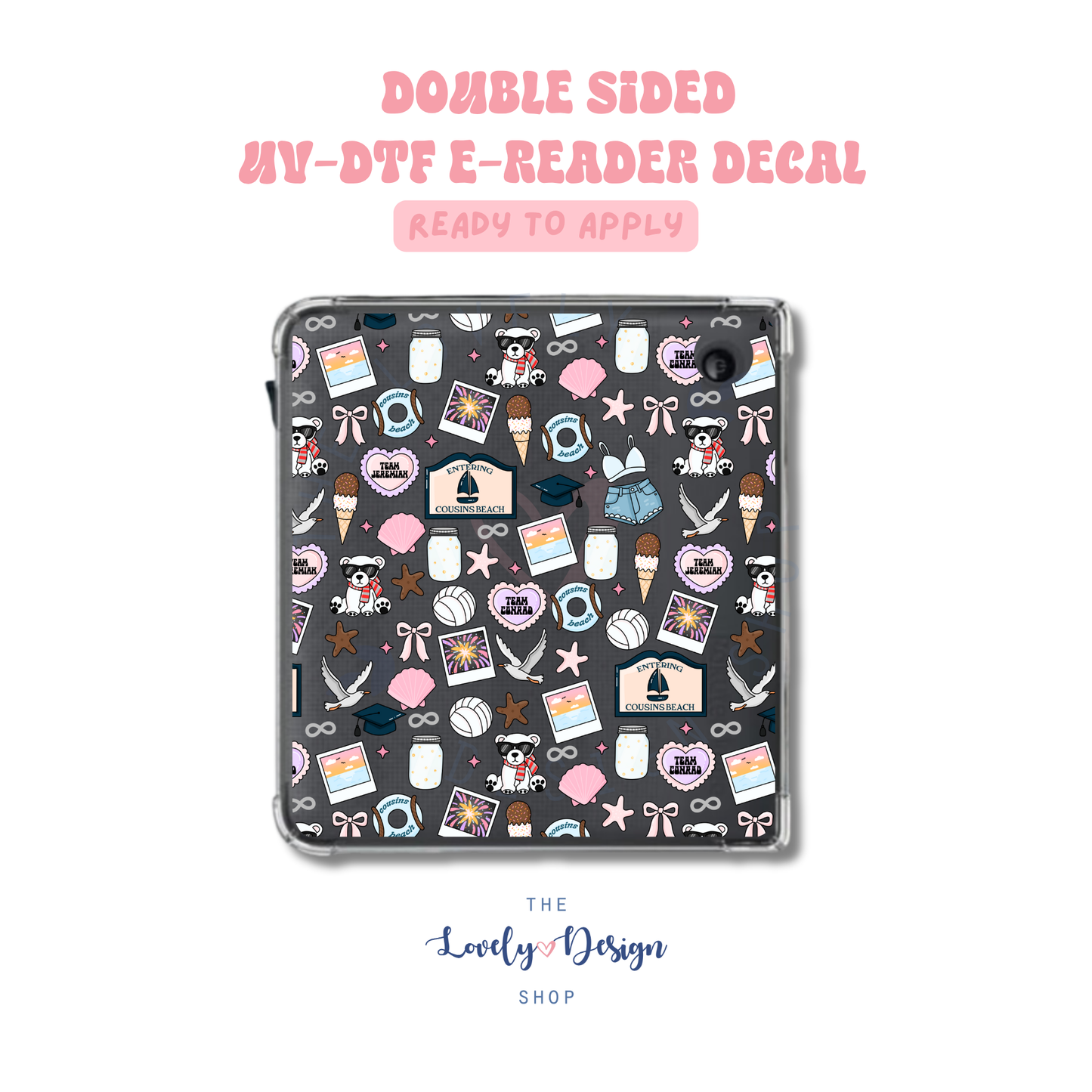 TSITP - UV DTF E-Reader Decal - Aug 8