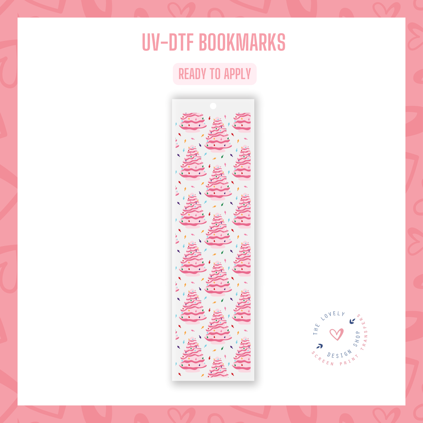 Ceramic Tree - UV DTF Bookmark Decal - Oct 28