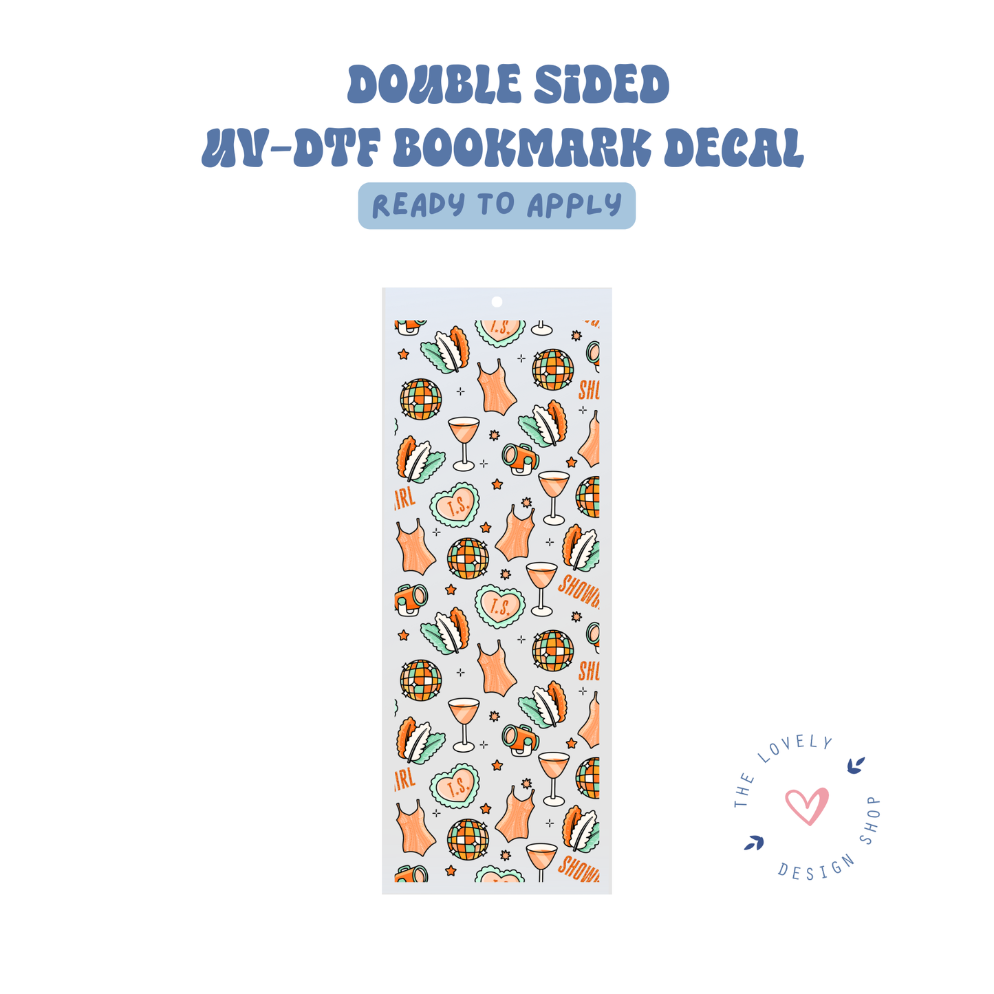 Showgirl Era - UV DTF Bookmark Decal - Aug 8