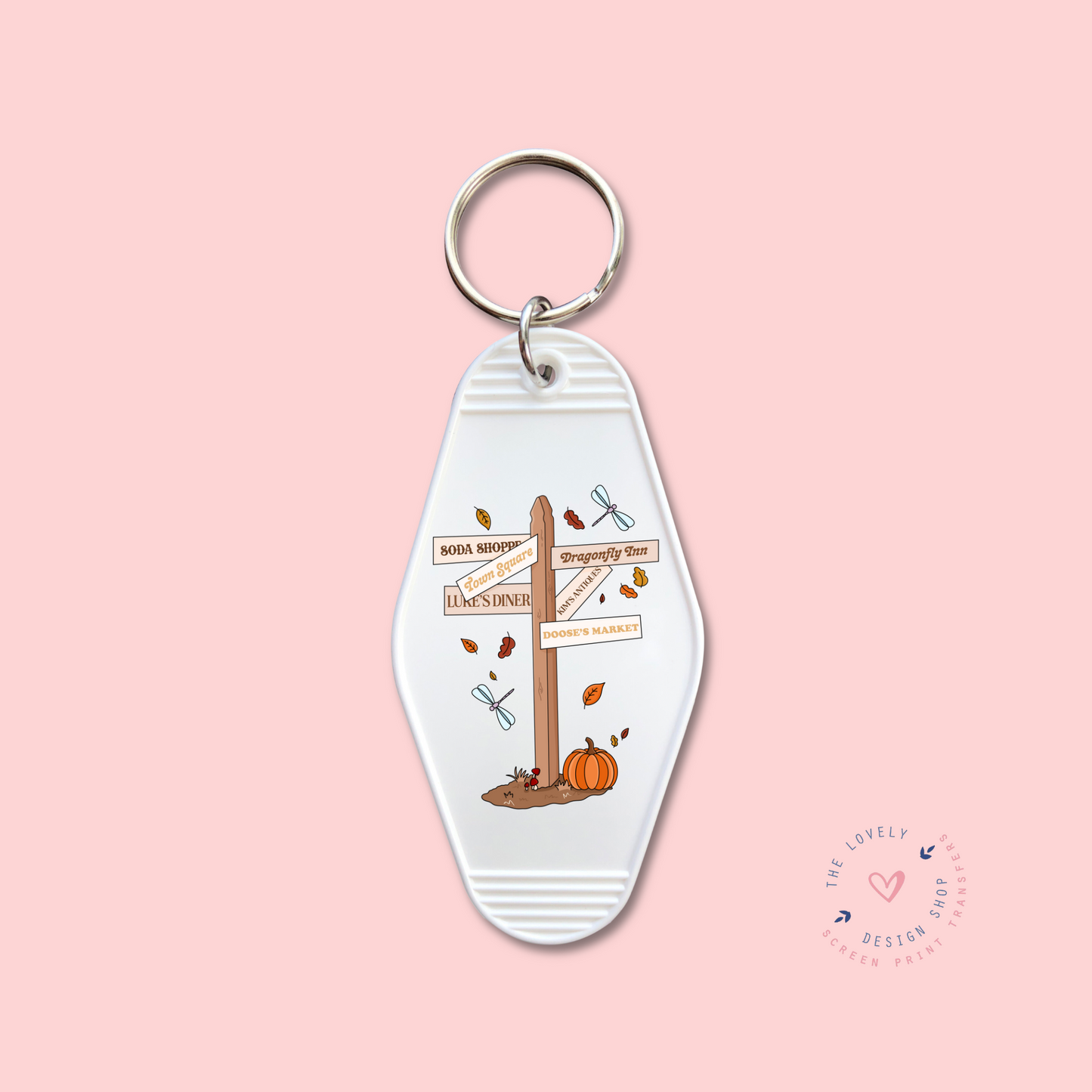 Girls Show Sign Post - Keychain UV DTF Decal - Aug 19