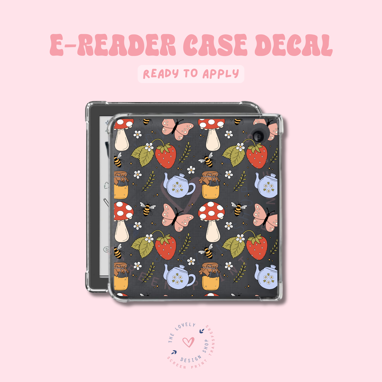 Cottage Life - UV DTF E-Reader Decal - Apr 23