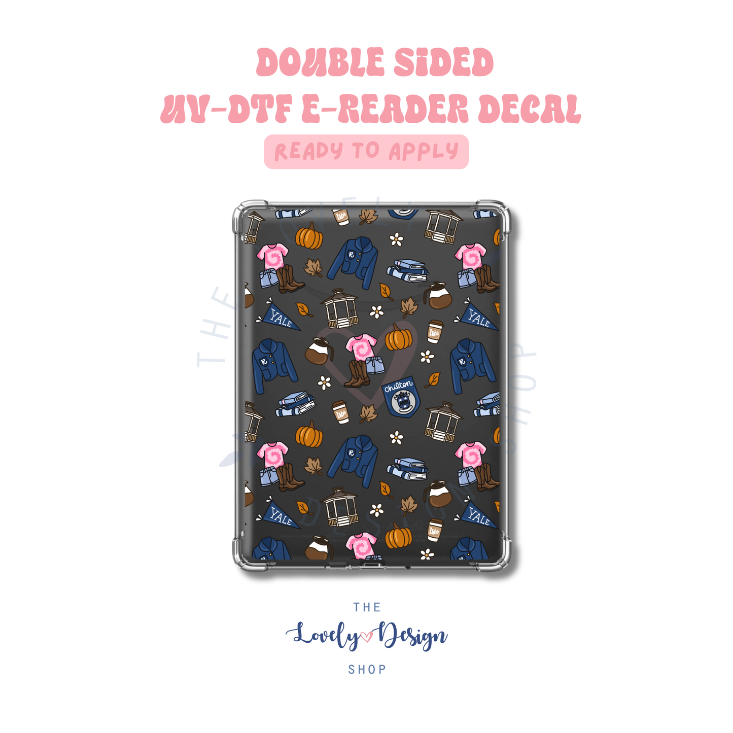 Chilton GG Show - UV DTF E-Reader Decal - Aug 8