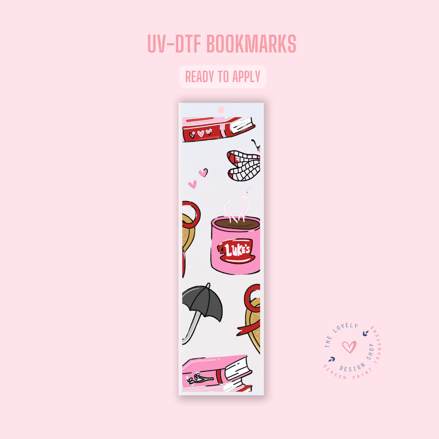 Where You Lead - UV DTF Bookmark Decal - Jan 14