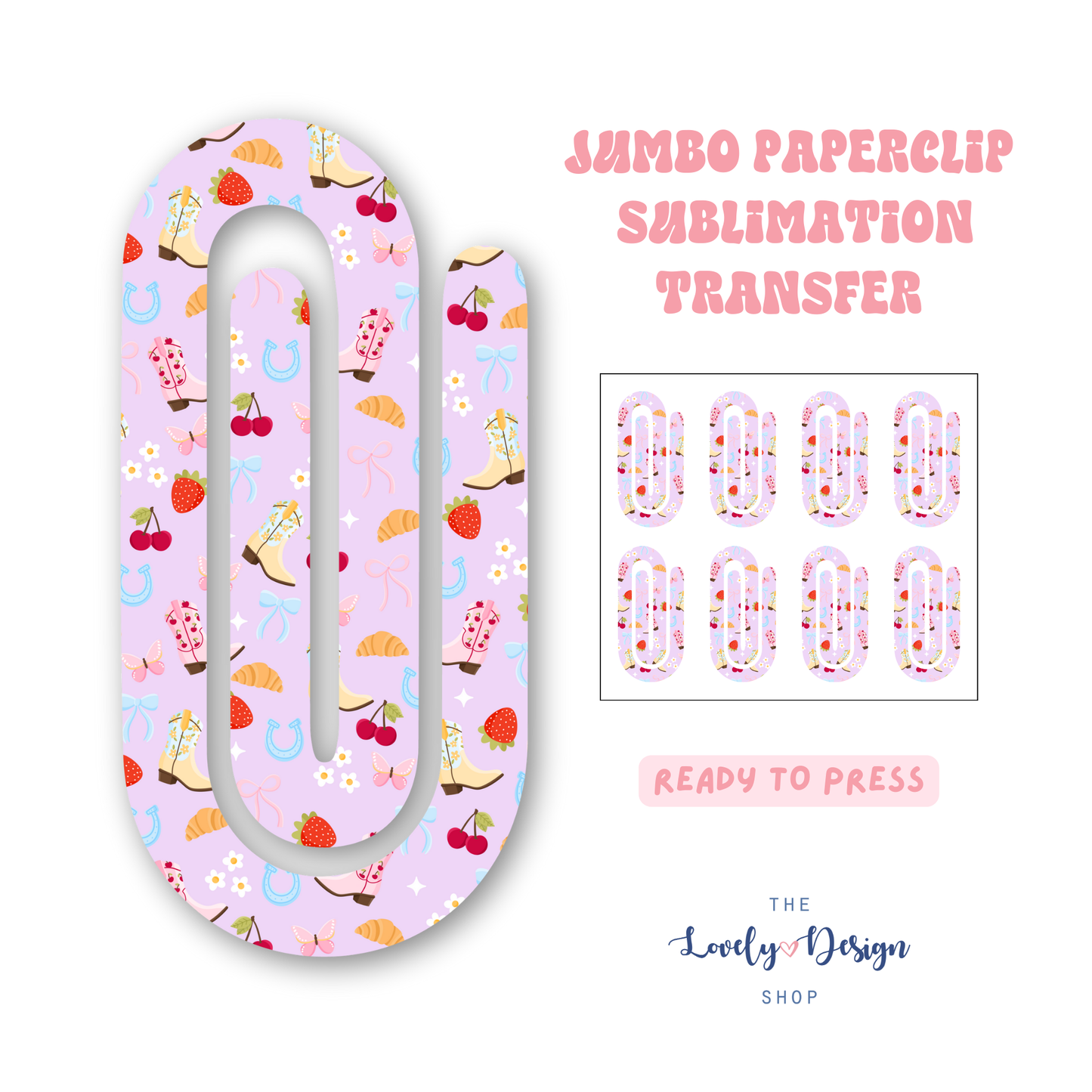 Cowgirl Summer - Sublimation Transfers