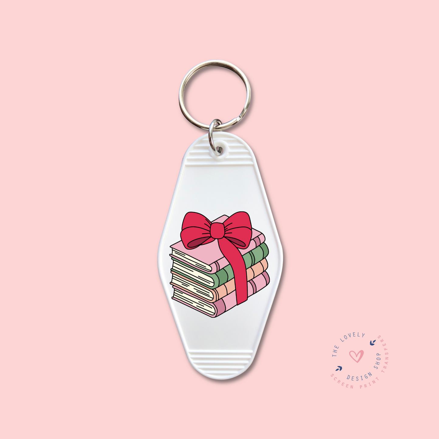 Wrapped Up Books - Keychain UV DTF Decal - Oct 28