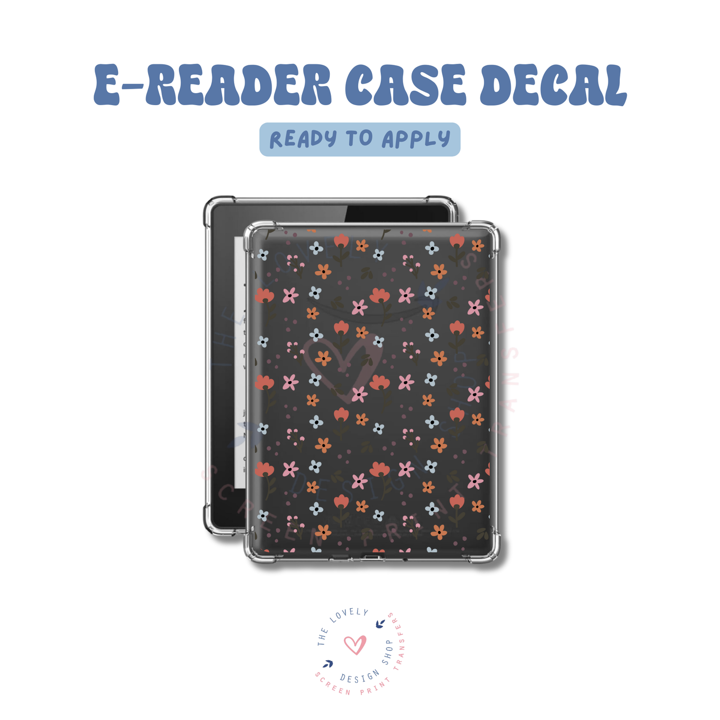 Signs Of Spring - UV DTF E-Reader Decal - Feb 12