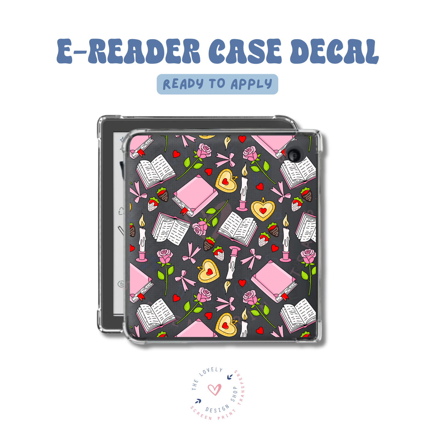 Romance Forever - UV DTF E-Reader Decal Jun 11