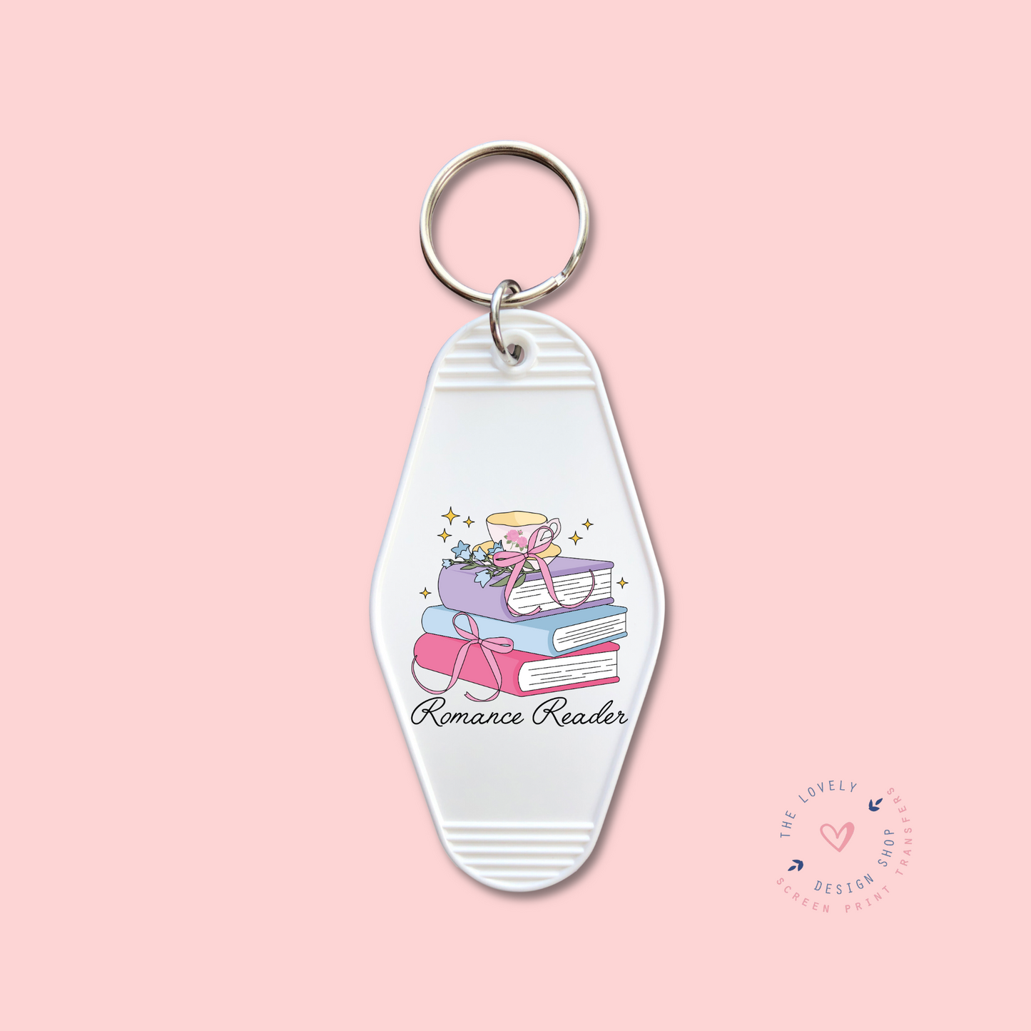 Romance Reader - Keychain UV DTF Decal - Nov 18
