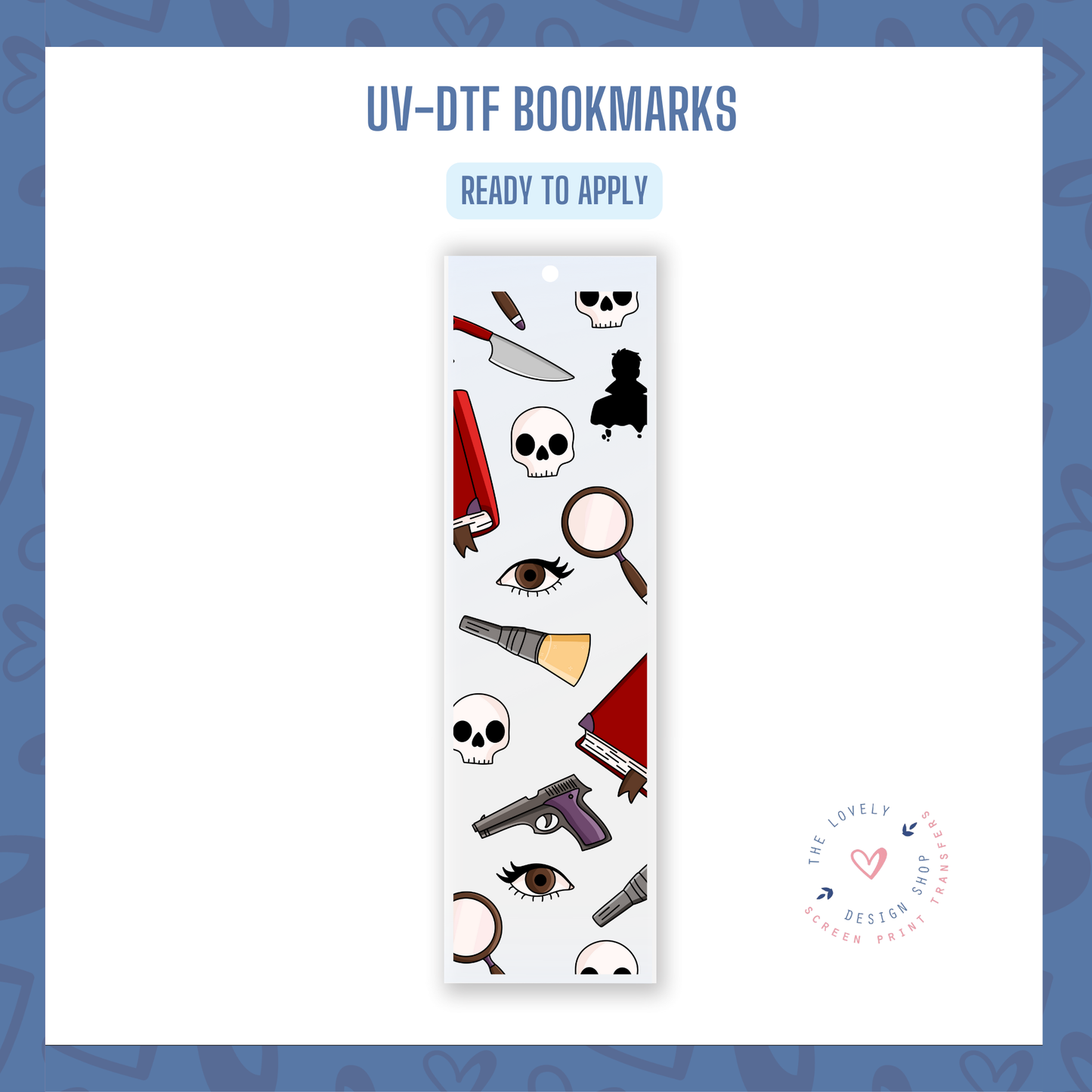 Mystery - UV DTF Bookmark Decal - Jan 20