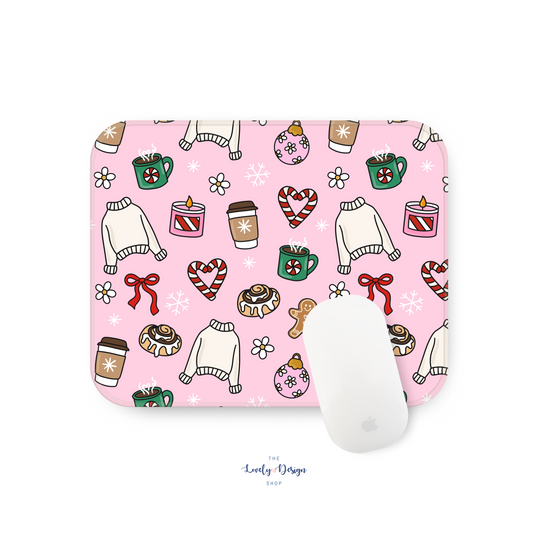 Xmas Girlie - Mouse Pad