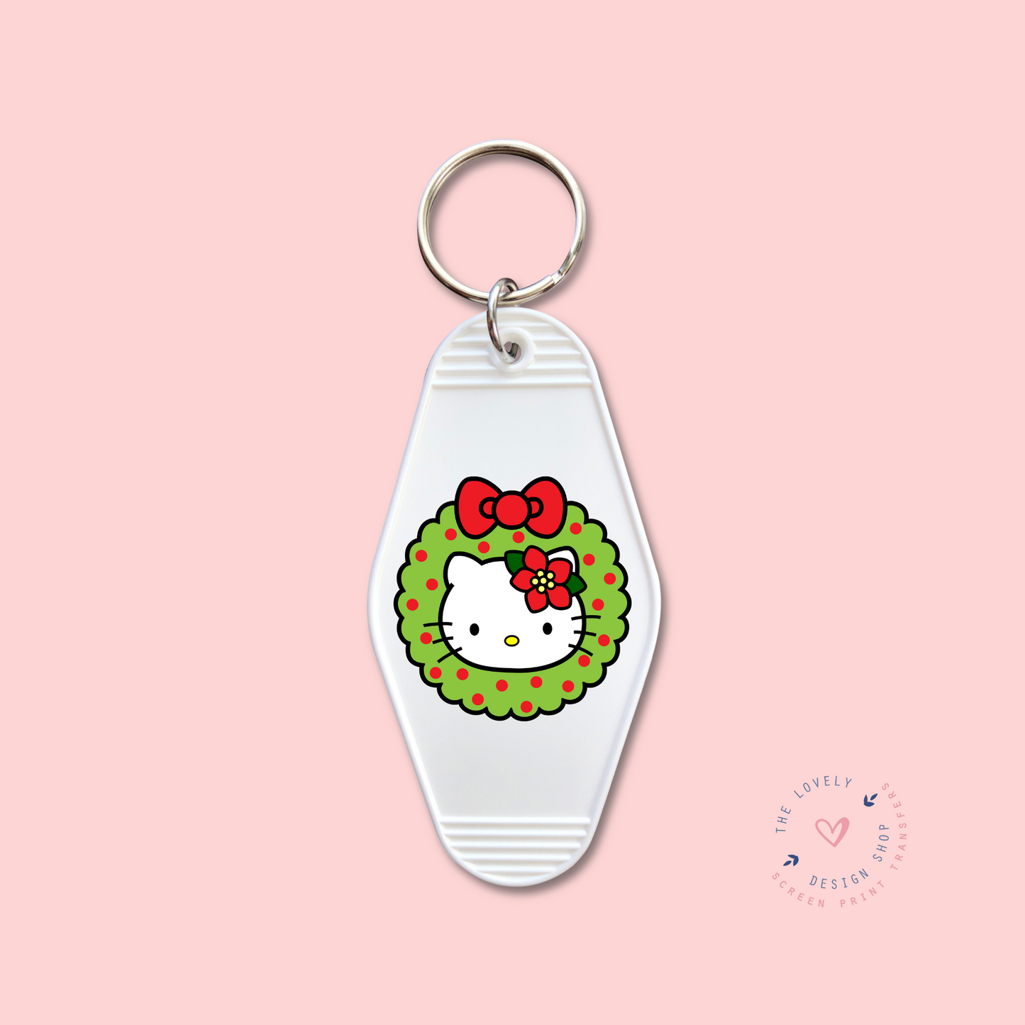 Kitty Wreath - Keychain UV DTF Decal - Sep 9