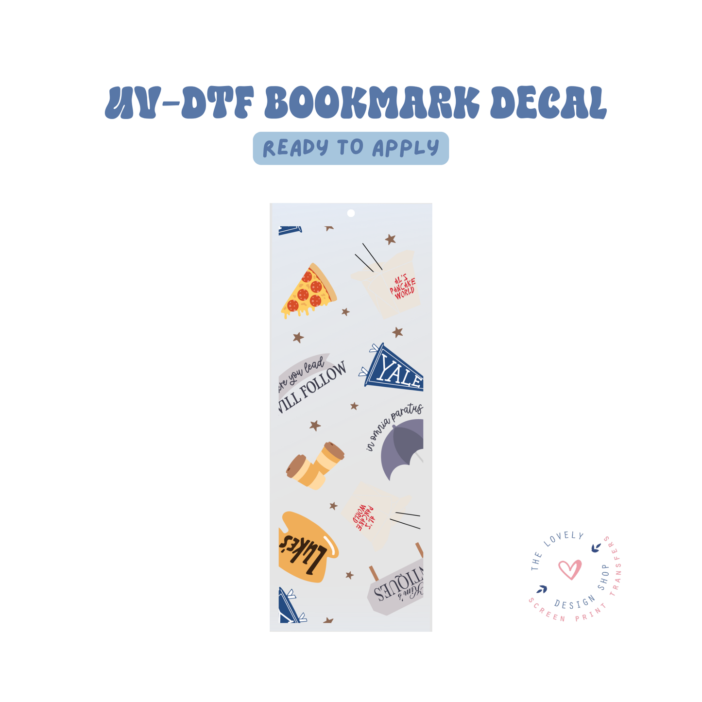 Girls Show - UV DTF Bookmark Decal - Feb 24