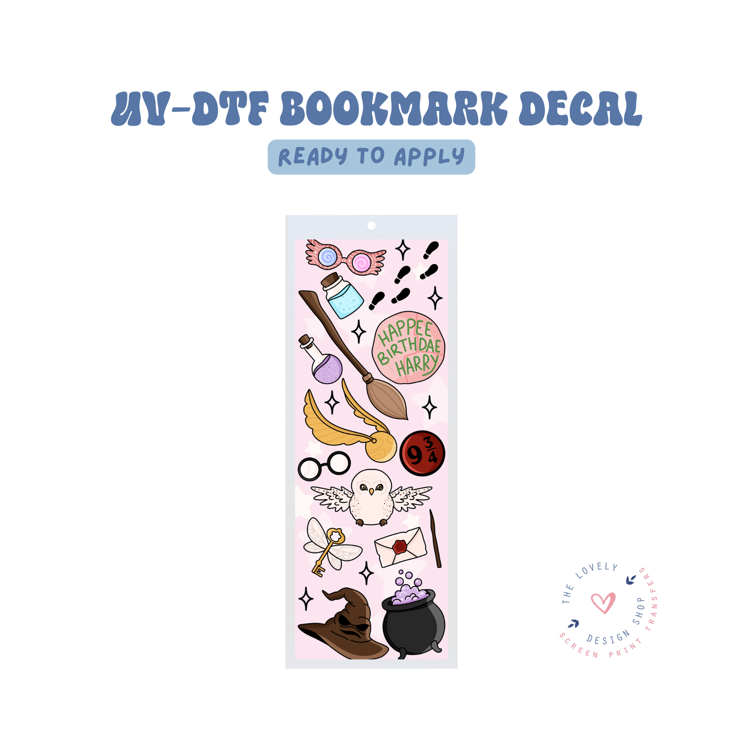 Wizard Magic - UV DTF Bookmark Decal - Apr 23