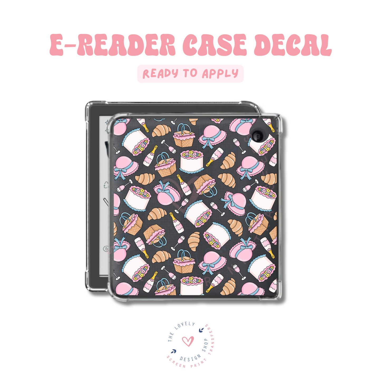 Picnic Days - UV DTF E-Reader Decal - Feb 19