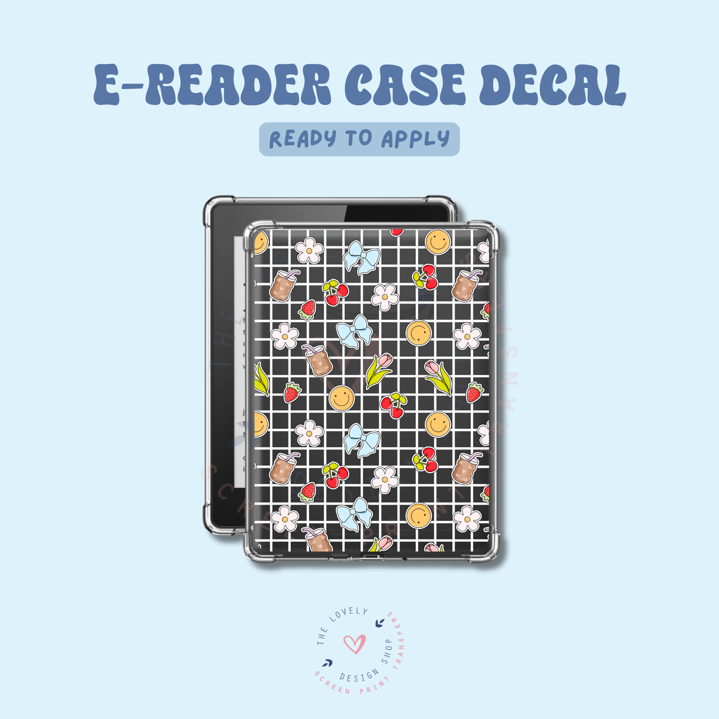 Stickers - UV DTF E-Reader Decal - Apr 23