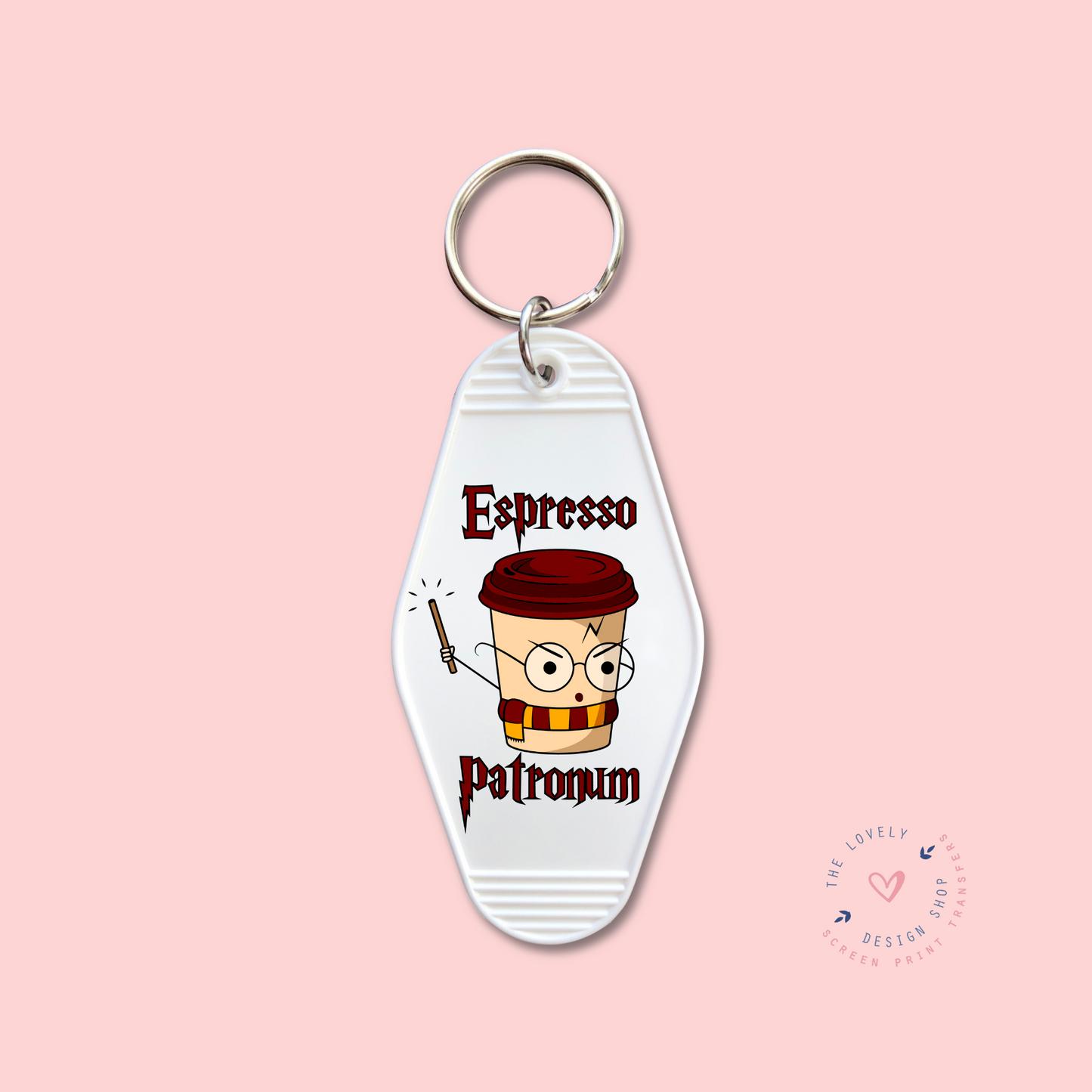 Espresso Patronum - Keychain UV DTF Decal - Nov 12