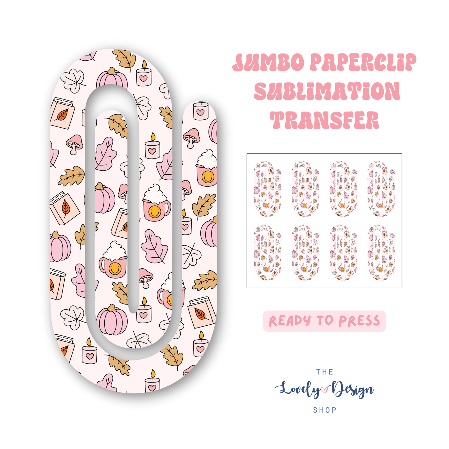 Fall Things - Sublimation Transfers