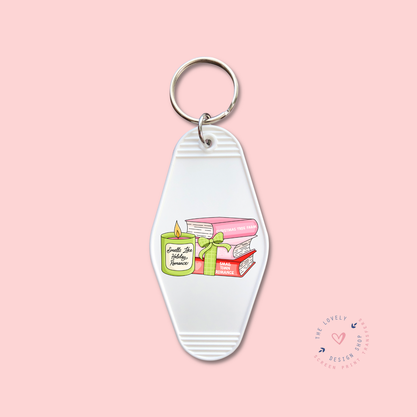 Smells Like...Holiday Romance - Keychain UV DTF Decal - Dec 2