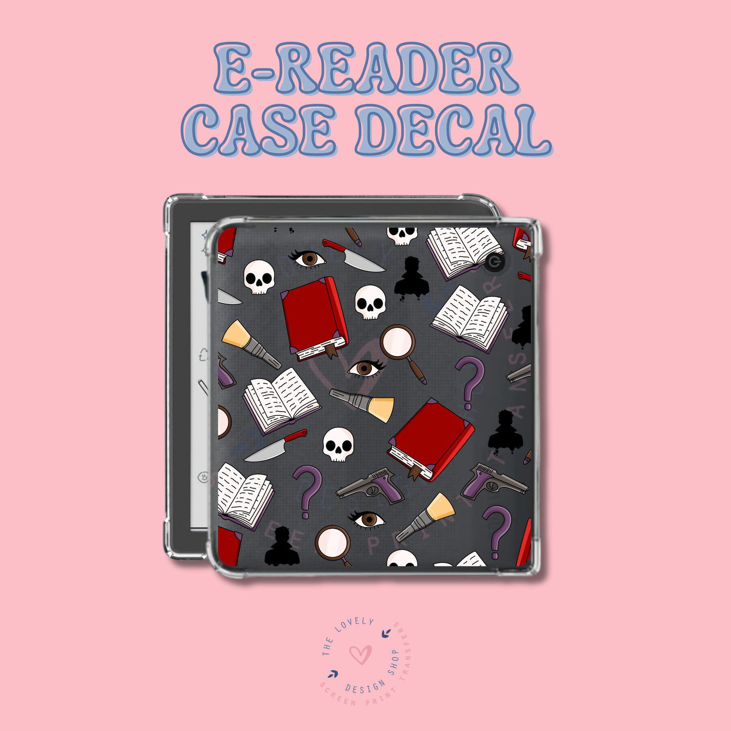 Mystery - UV DTF E-Reader Decal - Jan 20
