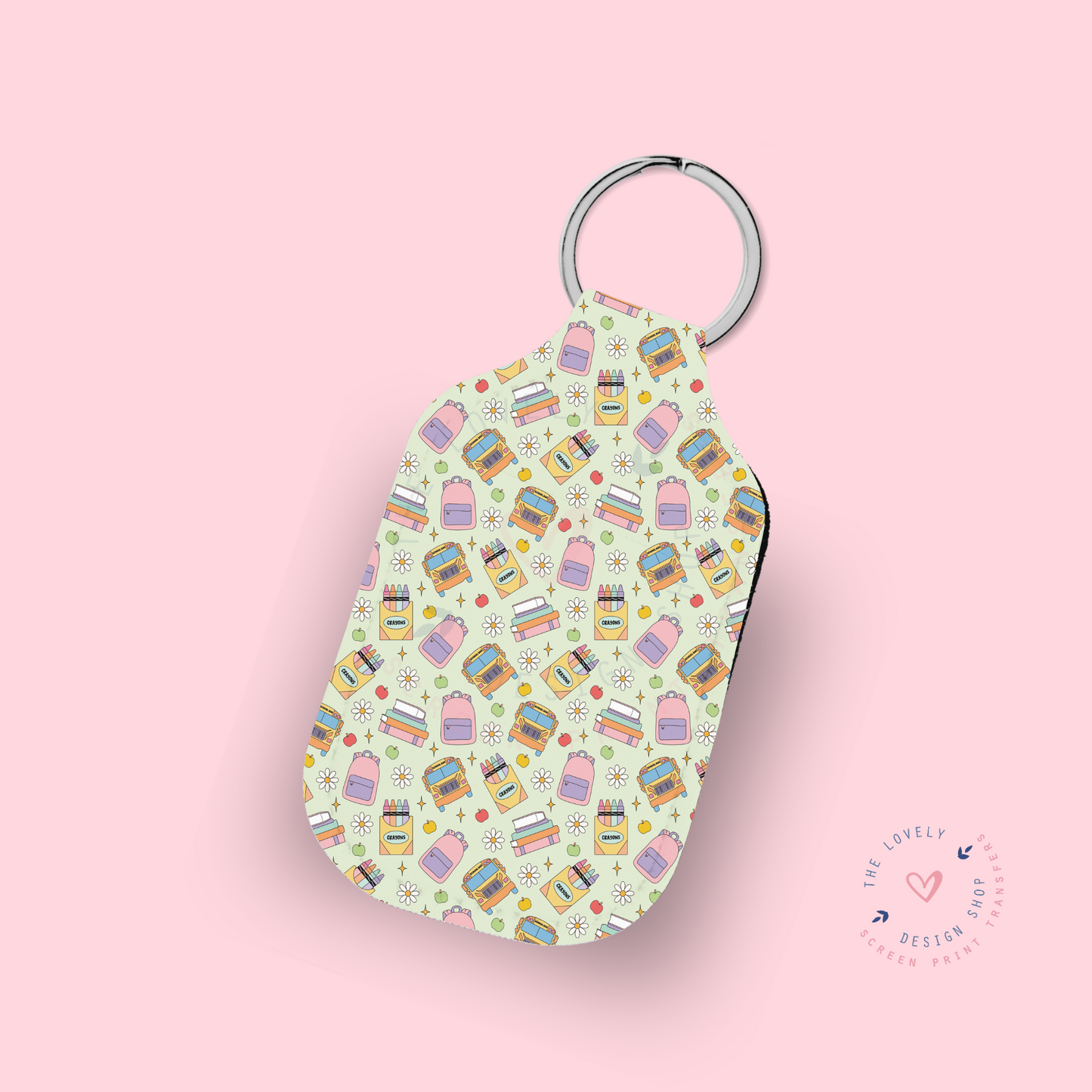 Back To School - Hand Sanitizer Holder (Pack of 4)