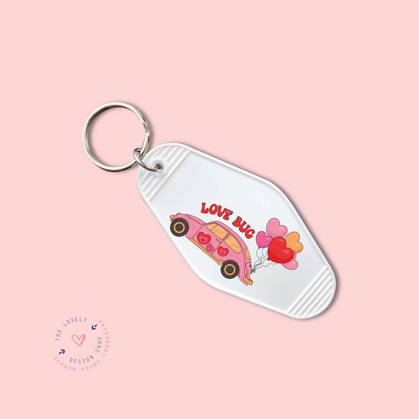 Love Bug - Keychain UV DTF Decal - Dec 9