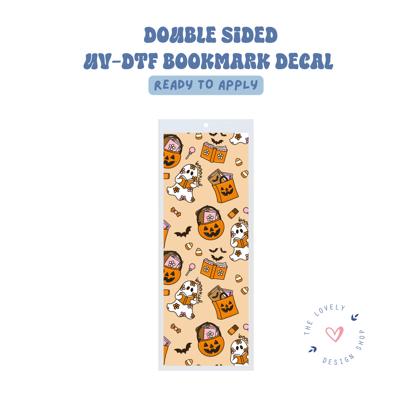 Bookish - UV DTF Bookmark Decal - July 24