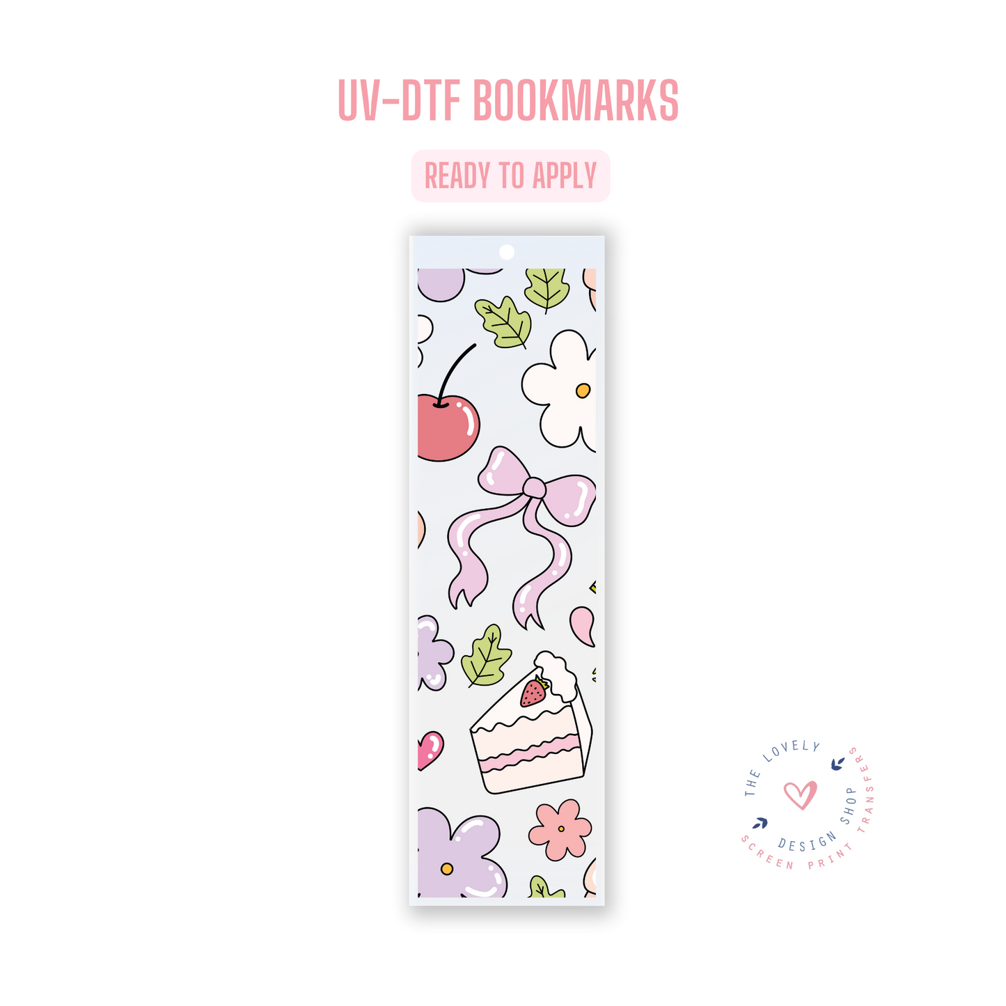 Picnic - UV DTF Bookmark Decal (Ready to Ship) May 20