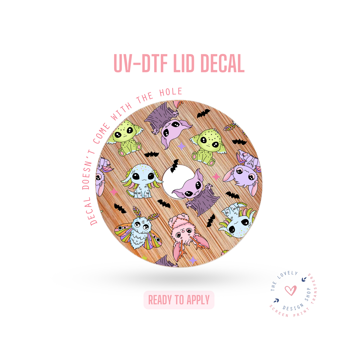 Creatures - UV DTF Lid Decal - Jul 29