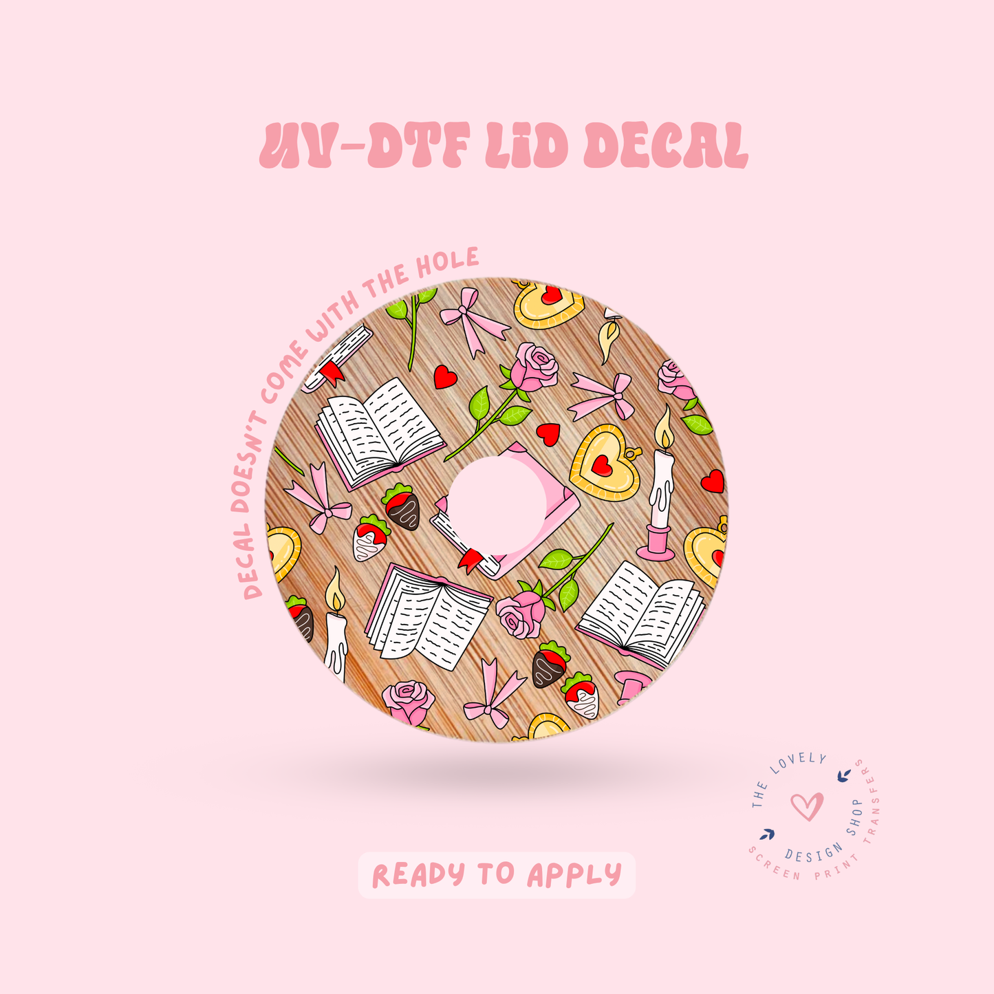 Romance Forever - UV DTF Lid Decal - Jun 11