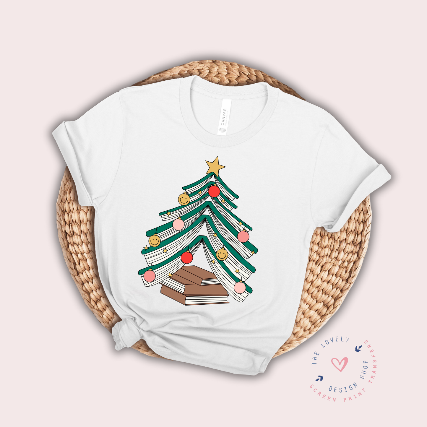 Booked Tree - FULL COLOR DTF TRANSFER - Oct 5th\