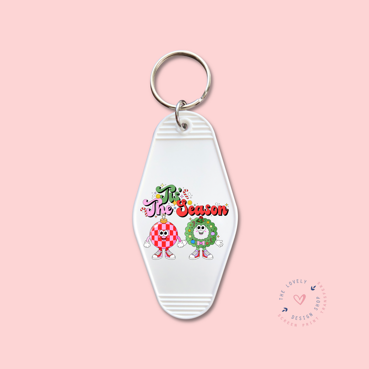 Tis The Season With Characters - Keychain UV DTF Decal - Oct 15