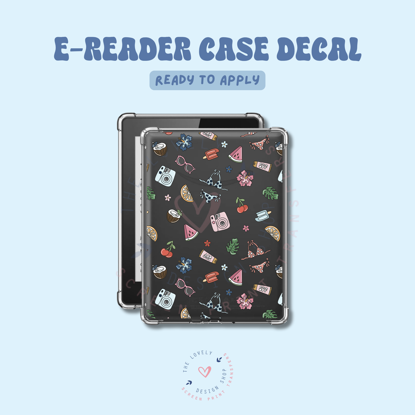 Summer Goods - UV DTF E-Reader Decal Jun 11
