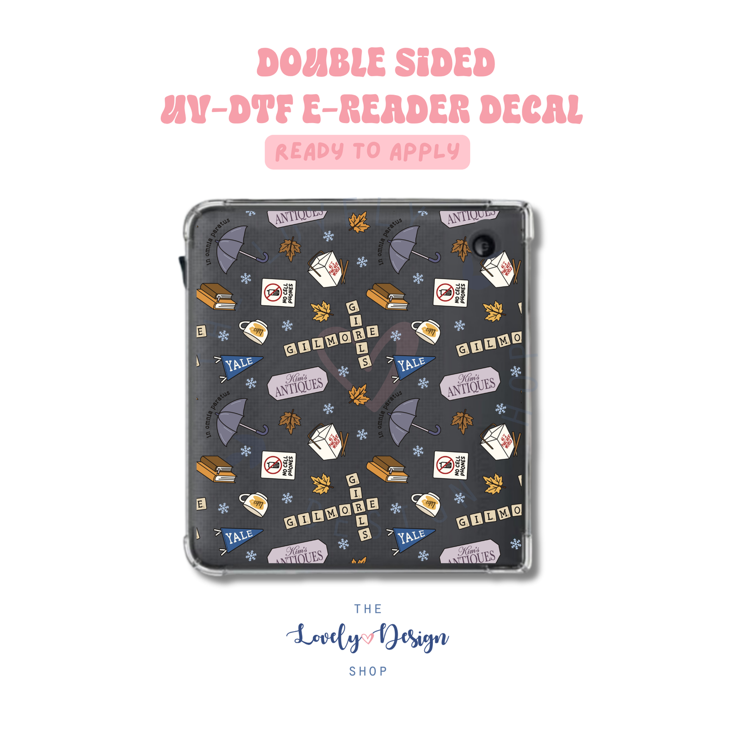 Girls Show 2 - UV DTF E-Reader Decal - July 24