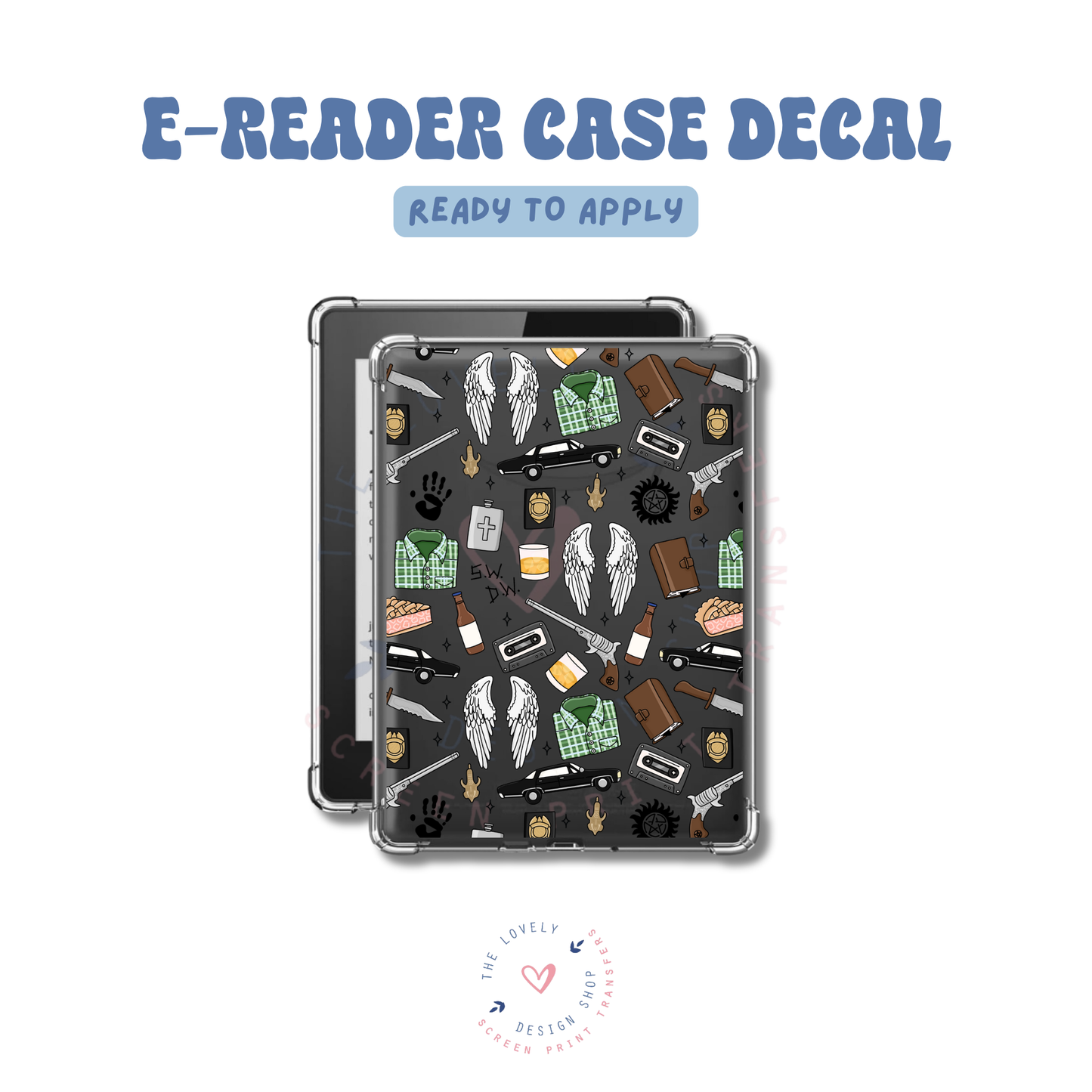 Supernatural - UV DTF E-Reader Decal Jun 11