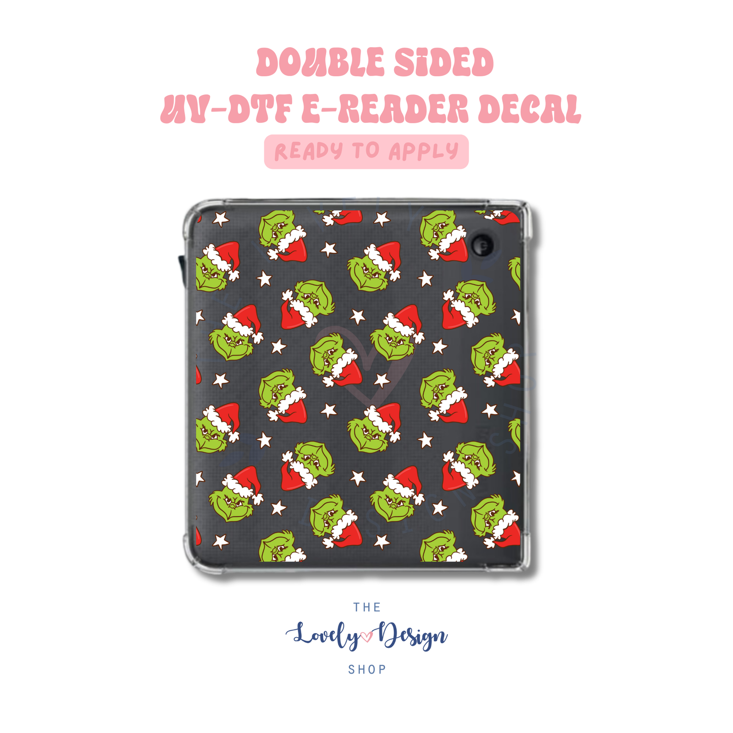 Mean One - UV DTF E-Reader Decal - Sep 15