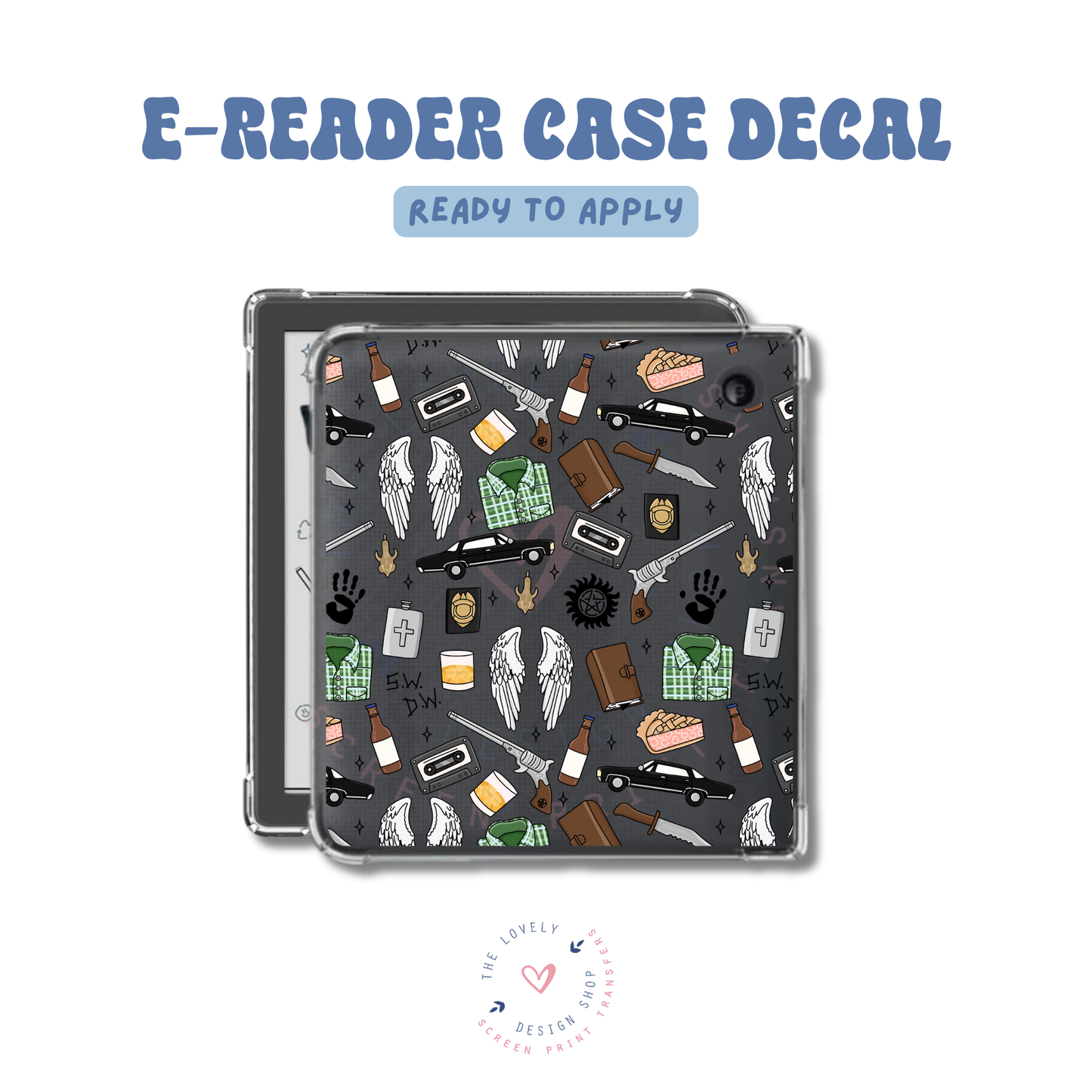 Supernatural - UV DTF E-Reader Decal Jun 11