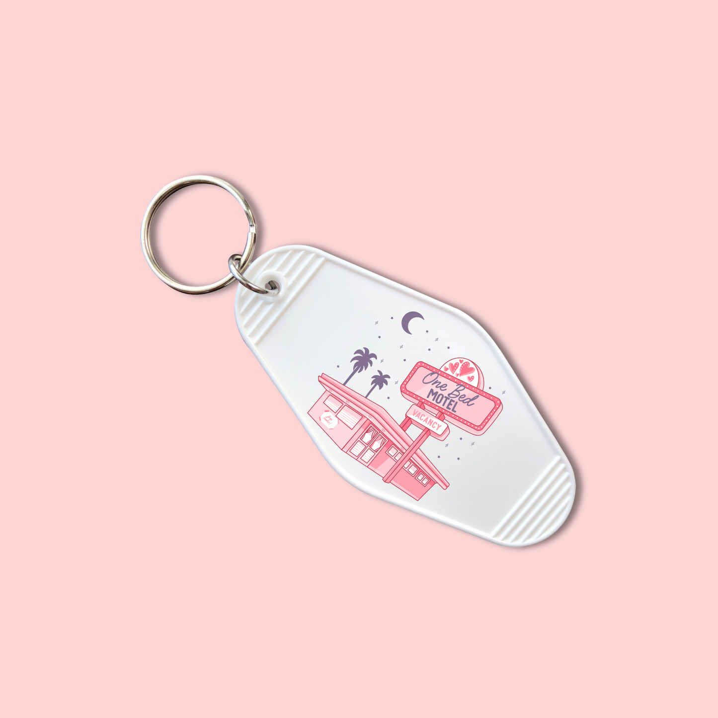 One Bed Motel (Set of 5) - Keychain UV DTF Decal - July 15