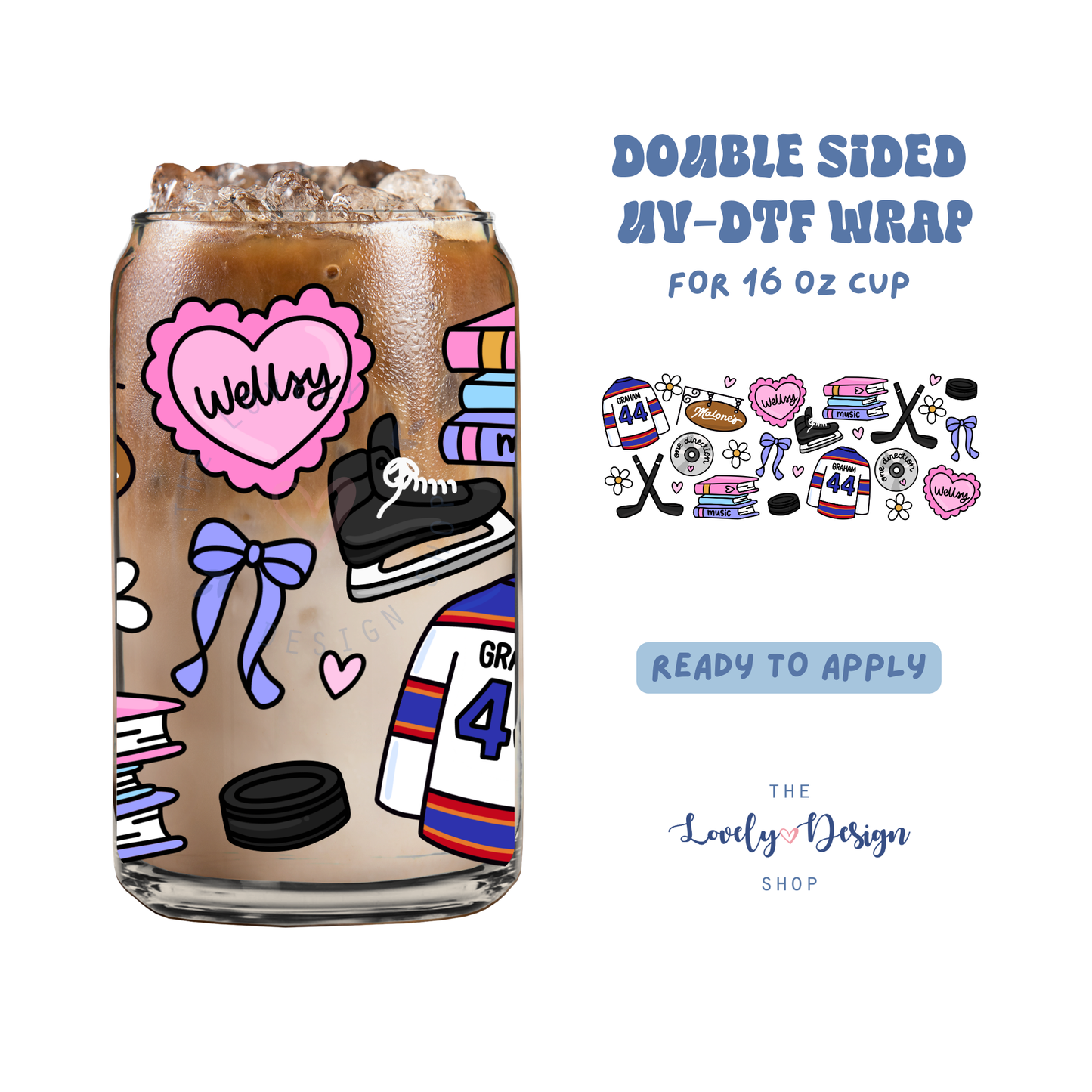 Campus Life 2 - UV DTF 16 oz Libbey Cup Wrap - May 10