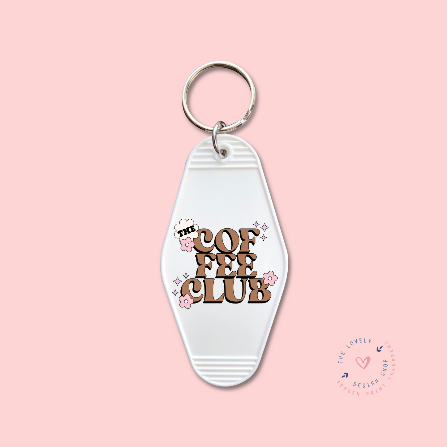The Coffee Club - Keychain UV DTF Decal - Aug 26
