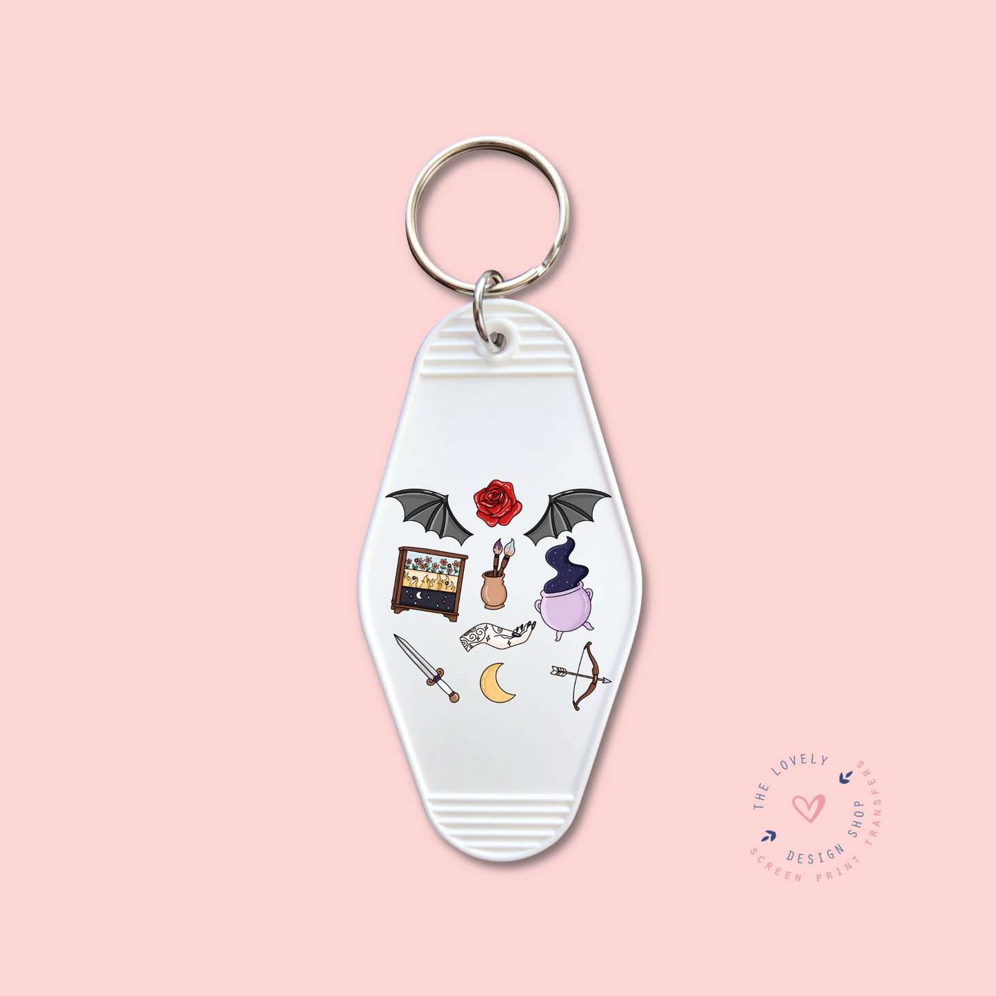 Acotar - Keychain UV DTF Decal - Jan 14