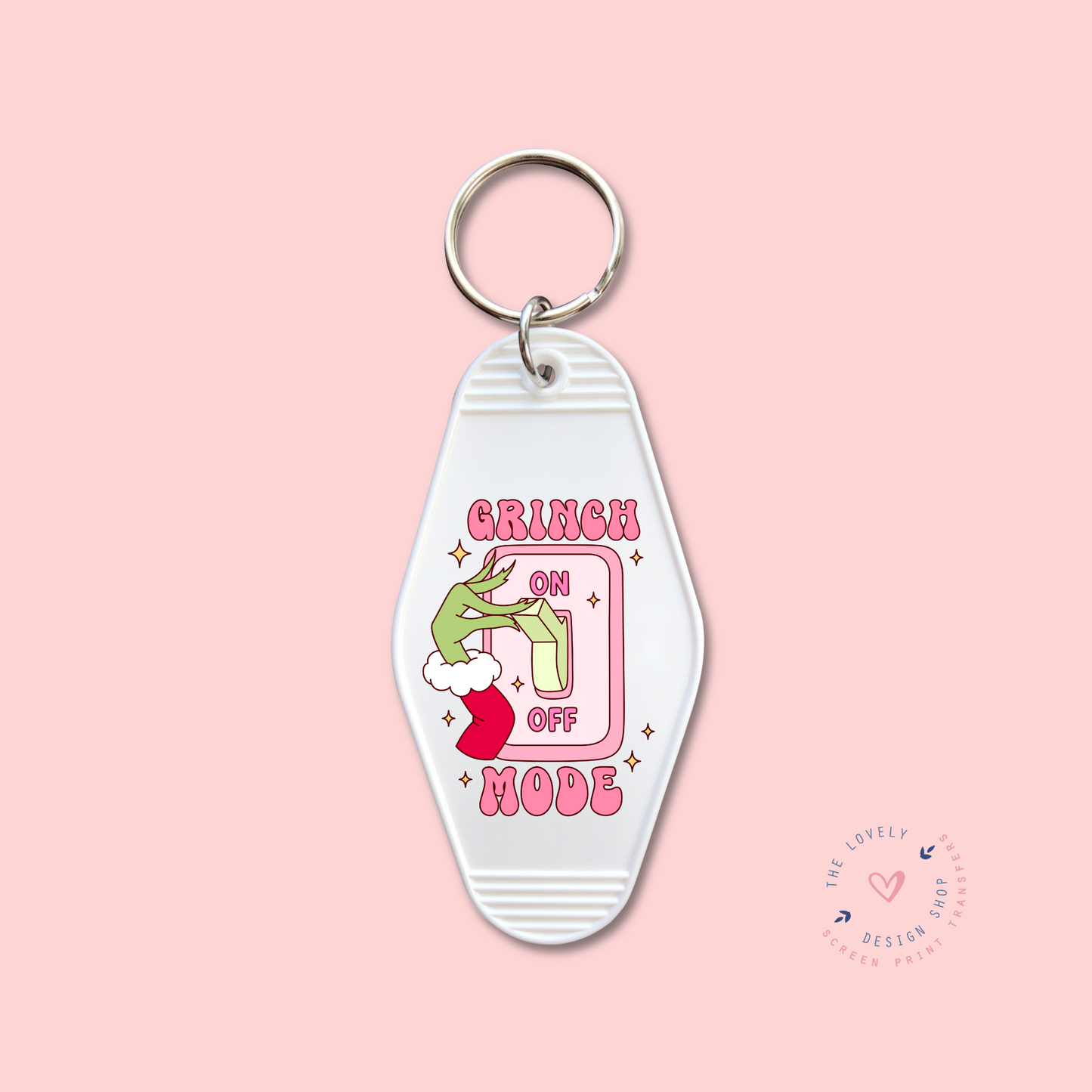 Green Mode - Keychain UV DTF Decal - Oct 21