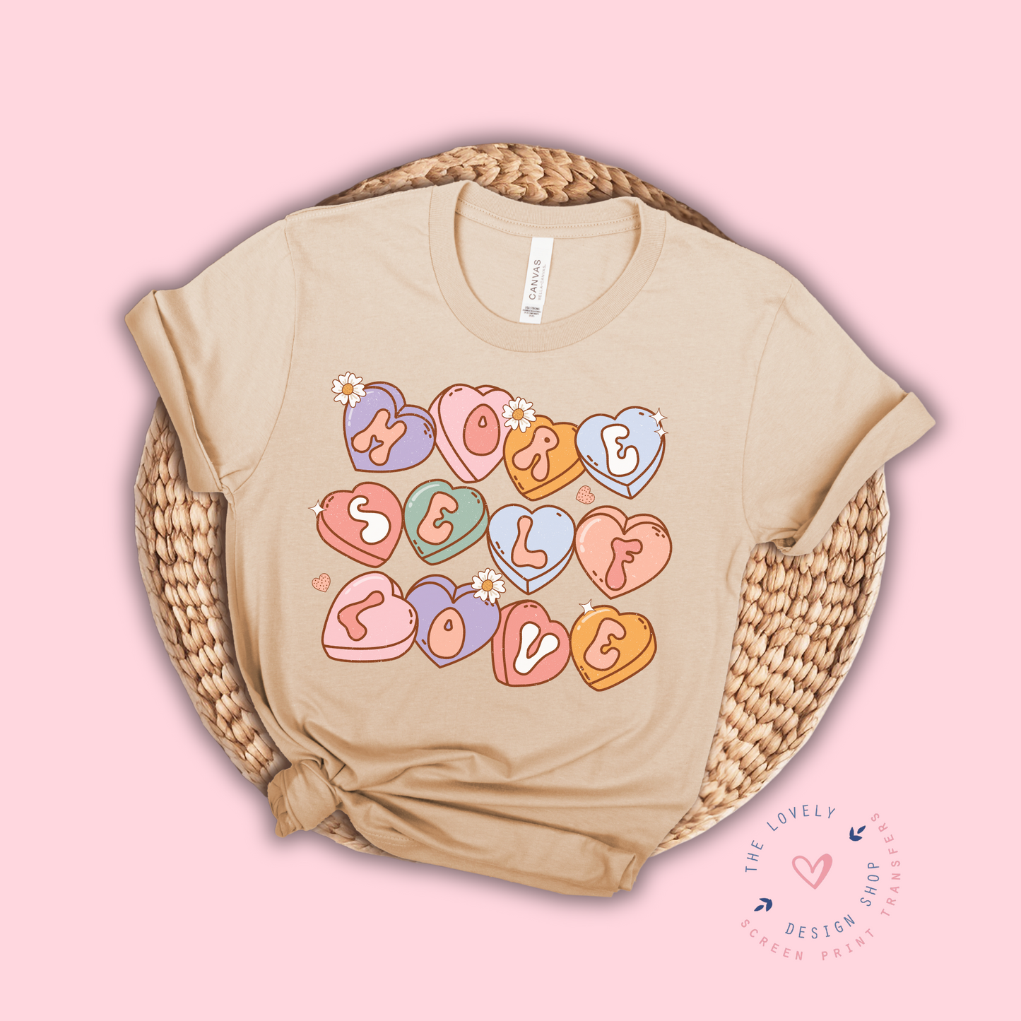 More Self Love - FULL COLOR DTF TRANSFER (Ready to Ship)