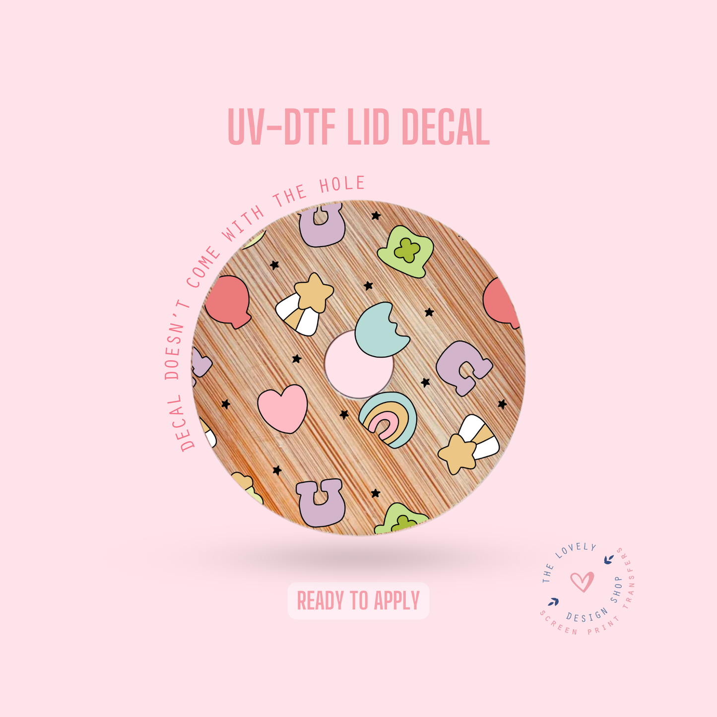 Charms - UV DTF Lid Decal - Jan 14