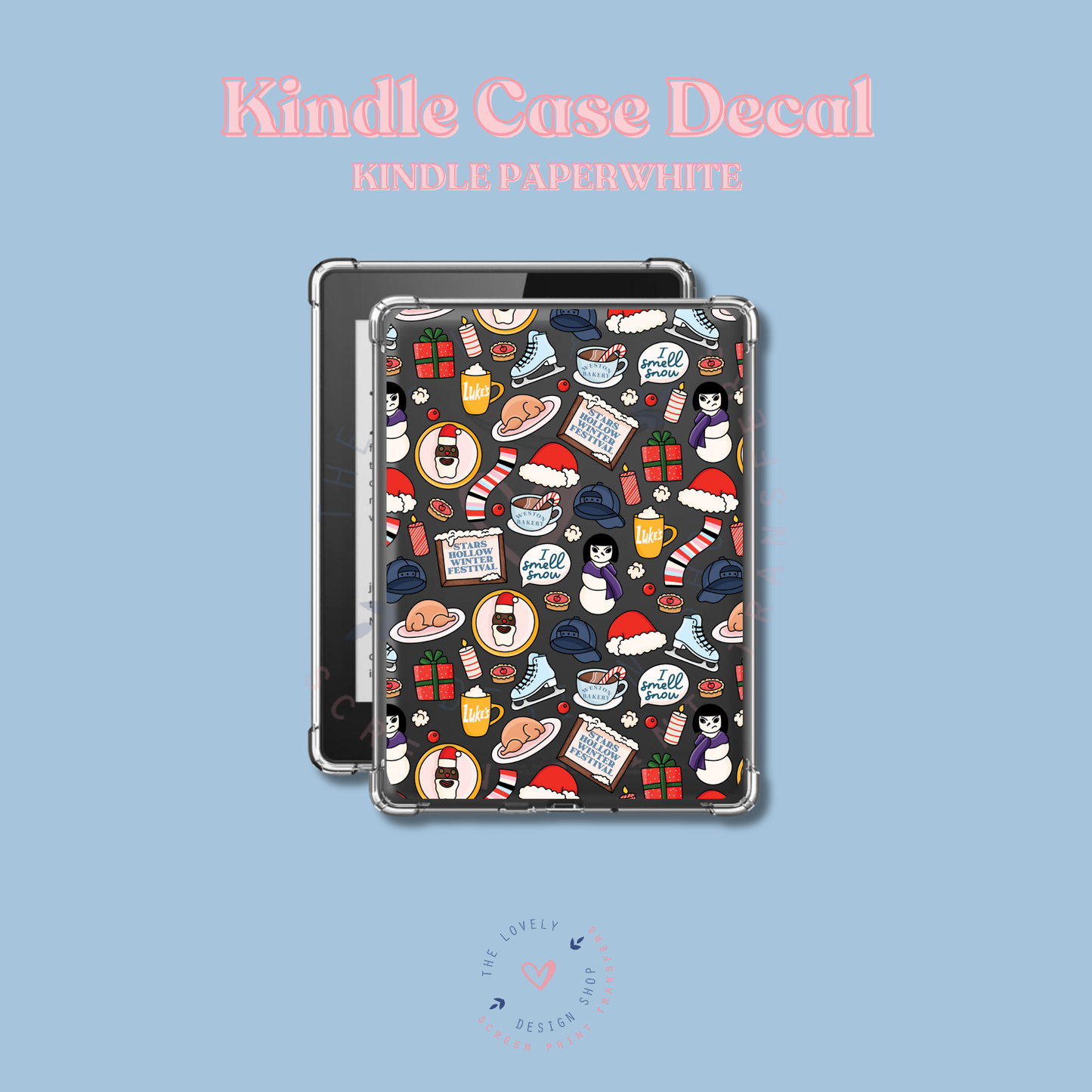 GG Show Winter - UV DTF Kindle Decal