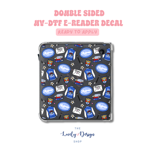 Campus Life 3 - UV DTF E-Reader Decal - July 24