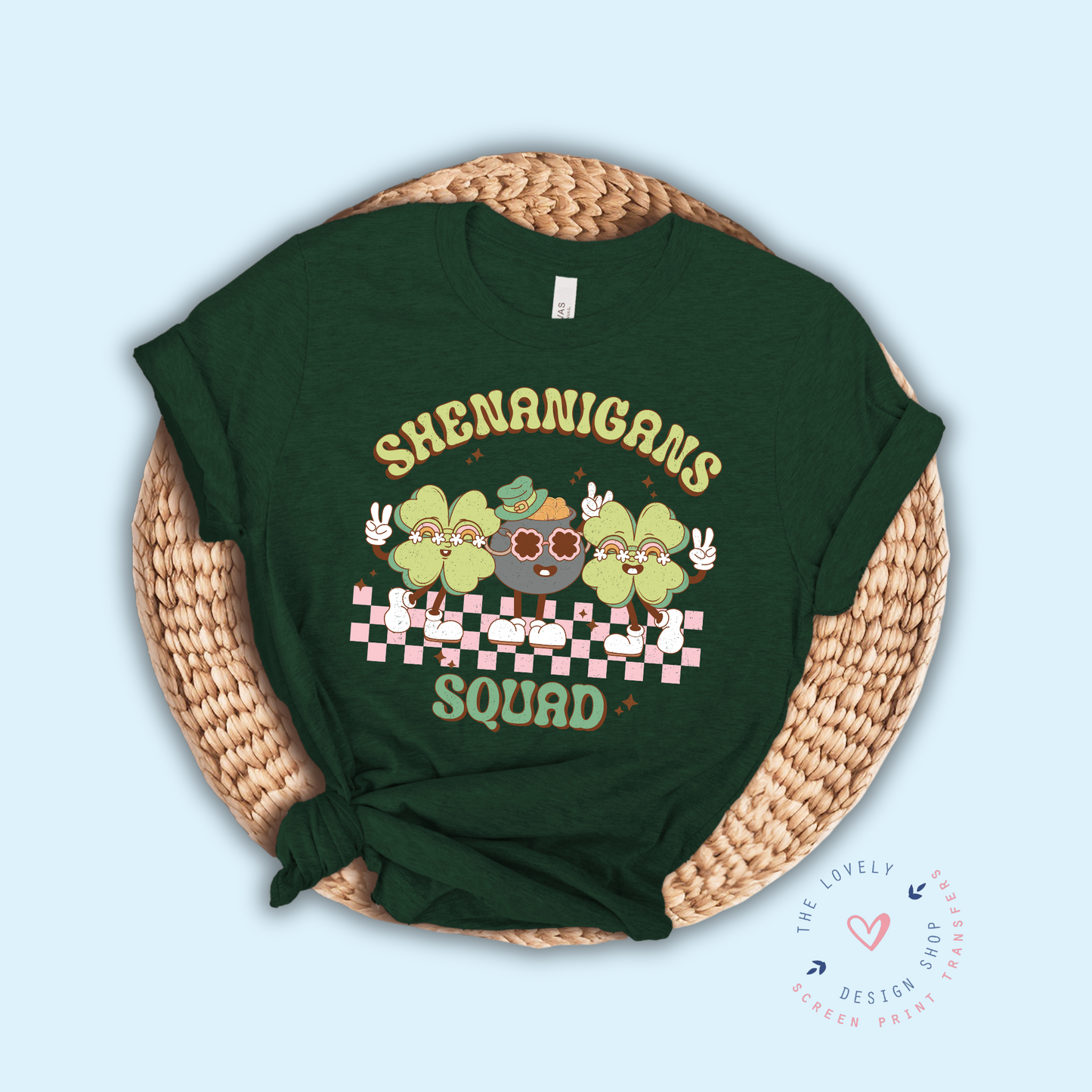 Shenanigans Squad - FULL COLOR DTF TRANSFER (Ready to Ship)