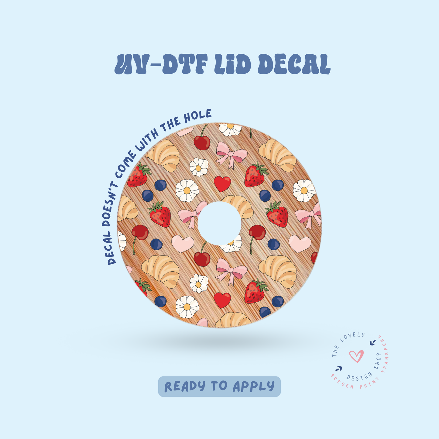 A Pretty Life - UV DTF Bookmark Decal - Feb 19