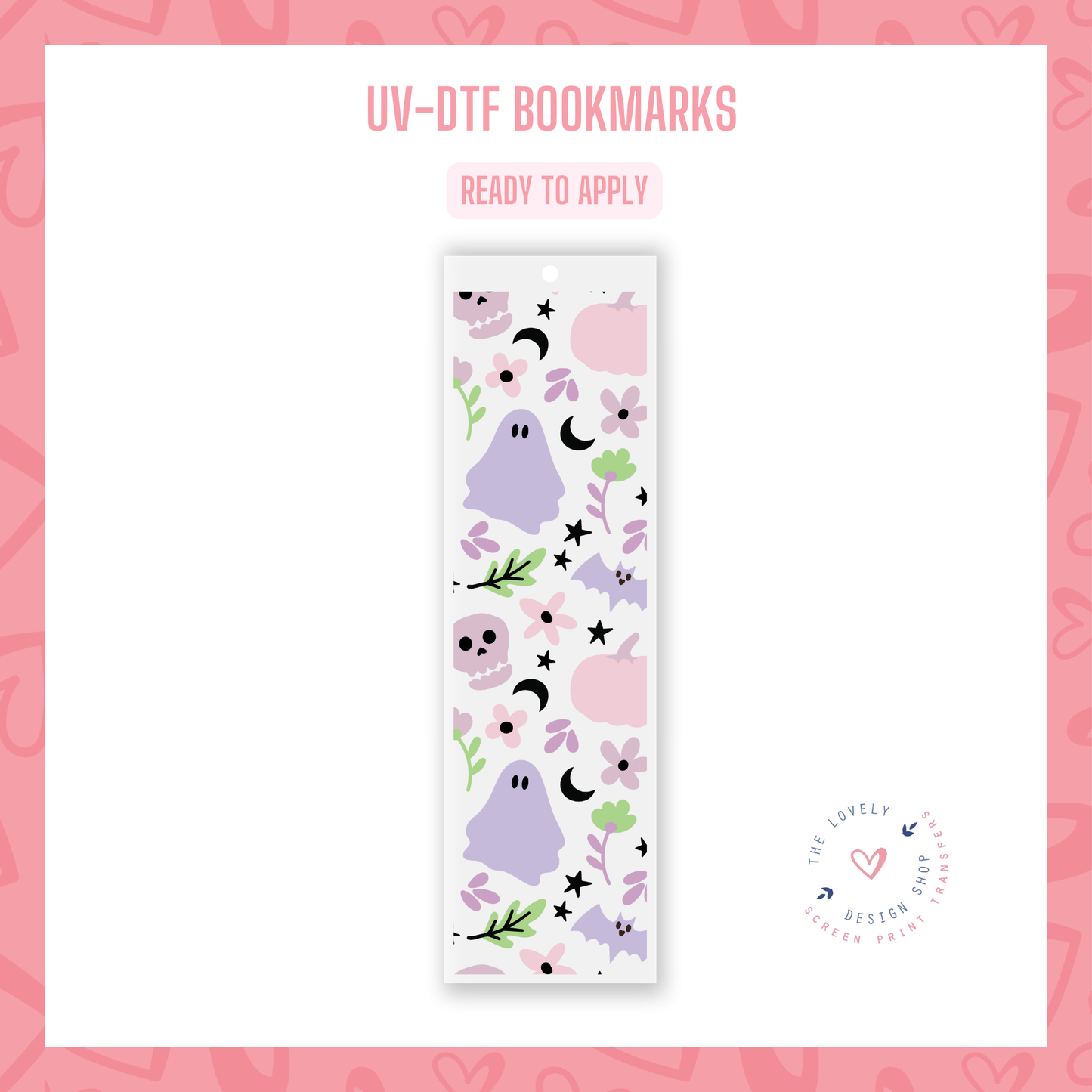 Pretty Paranormal - UV DTF Bookmark Decal (Ready to Ship) Jun 3