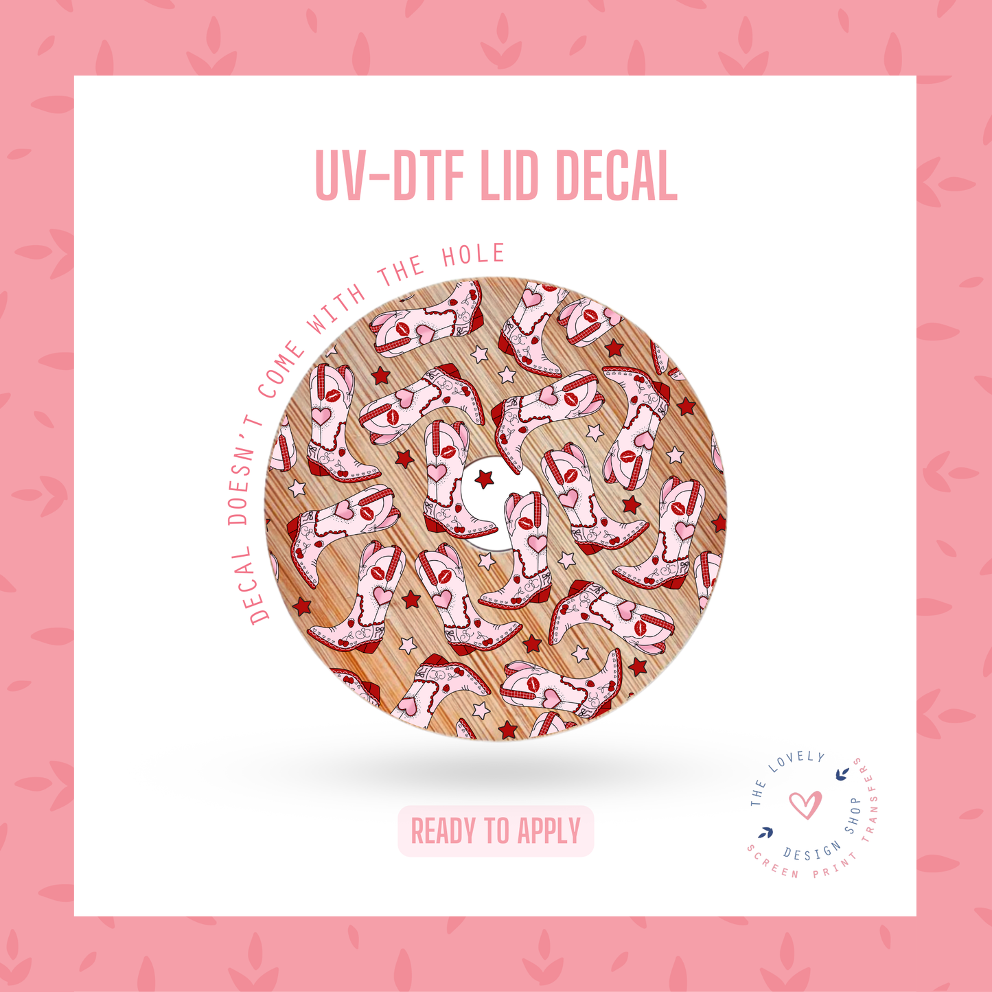Short And Sweet - UV DTF Lid Decal - Nov 12