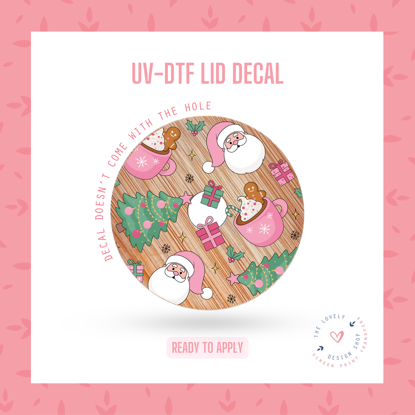 Christmas Things - UV DTF Lid Decal - Sep 16